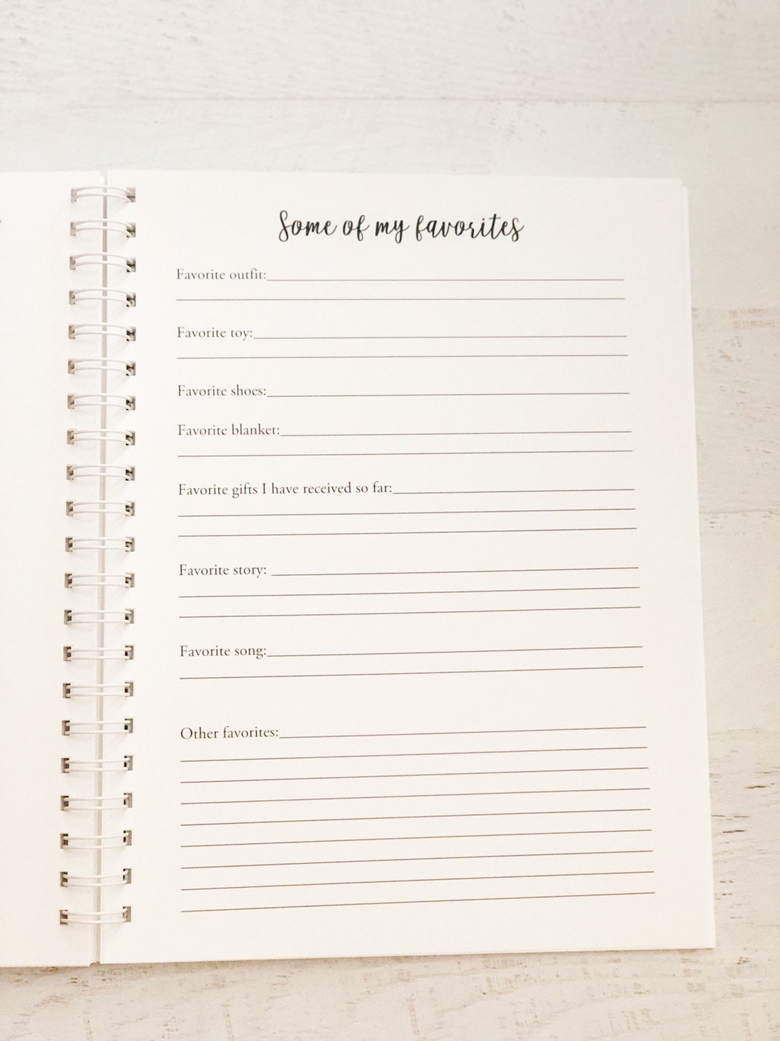 Personalized Baby Book for boy Memory Book for Baby's Etsy