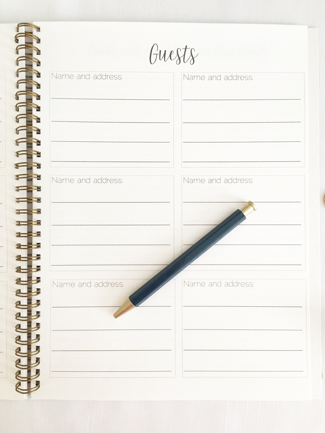 Personalized Bridal Shower Journal Bridal Shower Guest Book Etsy