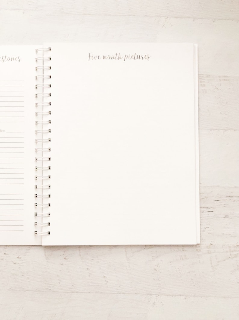 Baby Book Girl, Baby Book Personalized, Baby Book First Year, Pregnancy