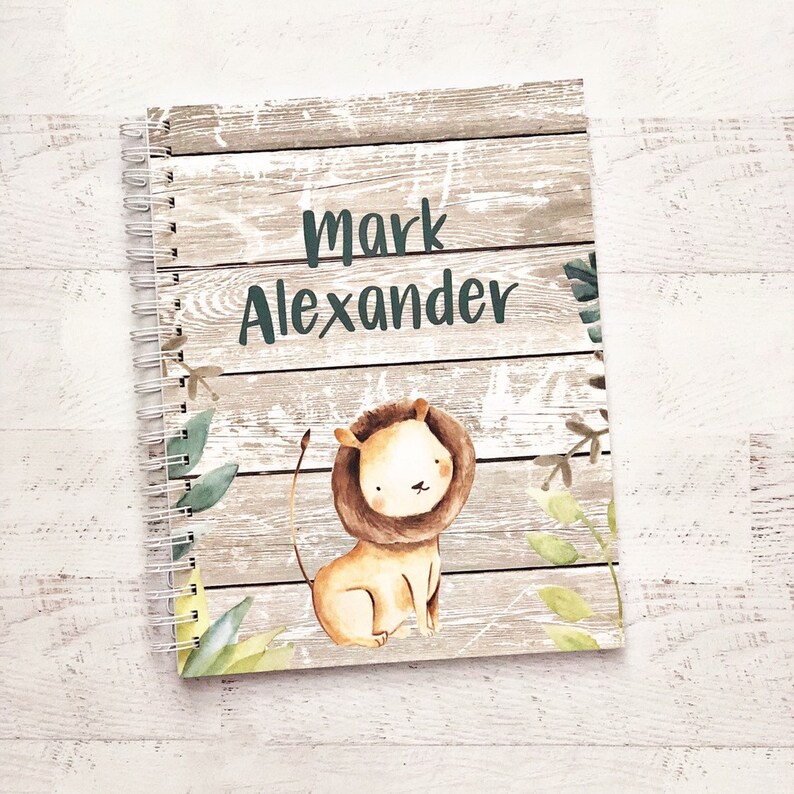 Personalized Baby Book Custom Baby Journal Baby Shower Etsy