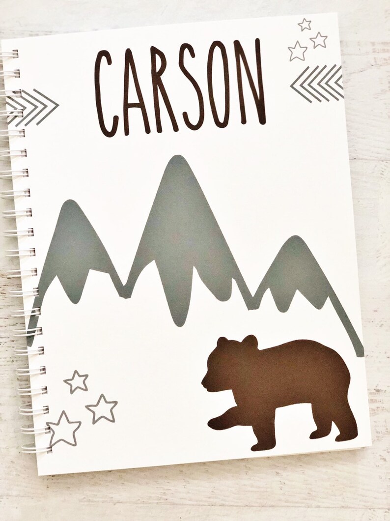 Personalized Baby Book for Boy Memory Book for Baby's Etsy