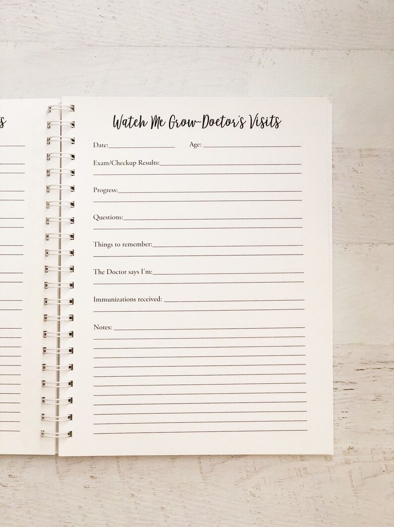 Personalized Baby Book for Boy Memory Book for Baby's Etsy