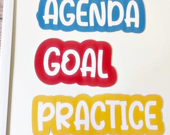 Personalized Classroom Whiteboard Magnets: Custom Word Magnets