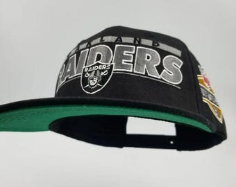 Vintage Raiders Zubaz All Over Print Snapback 90s Hat Oakland La