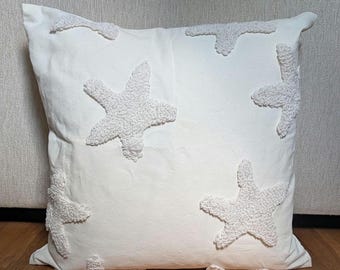 maritimer Kissenbezug mit Seestern-Motiv | Meeres-Feeling für dein Zuhause