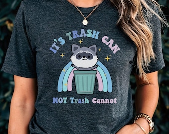 Funny Raccoon Meme T-Shirt: Trash Panda Tee, Animal Lover Gift, Raccoon Meme Lover Shirt