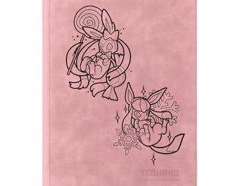 Sylveon Glaceon Evoli Binder, Pokemon Binder TCG Binder, Custom Binder Reisegefährten