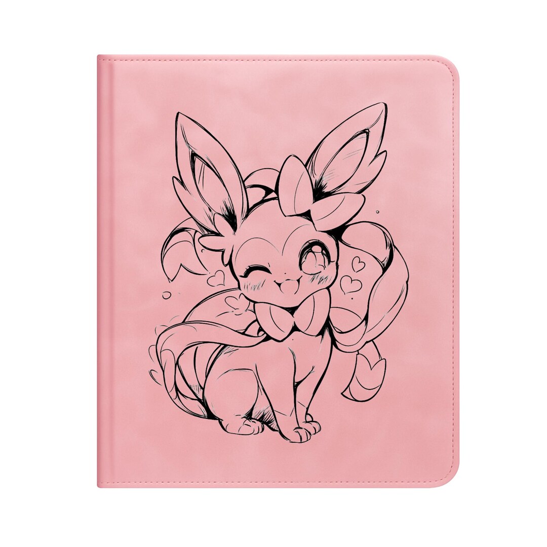 Splatoon Binder Sylveon / Feelinara Binder, Pokemon Binder TCG Binder, Custom Binder ...