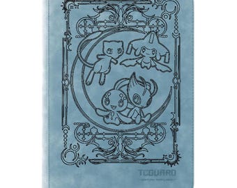 Mew, Celebi, Jirachi, Manaphy Pokemon Binder TCG Binder, Custom Binder