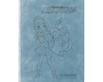 Carpeta de Pokémon TCG de Lilly y Clefairy Travel Companions, carpeta personalizada