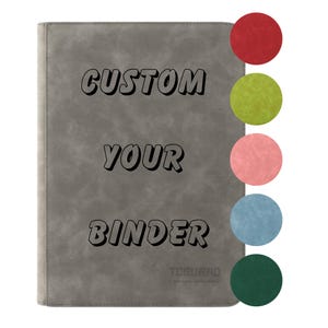 Carpeta personalizada de Pokémon, personaliza tu carpeta, One Piece, Yo-Gi-Oh, carpeta de Lorcana TCG, carpeta personalizada