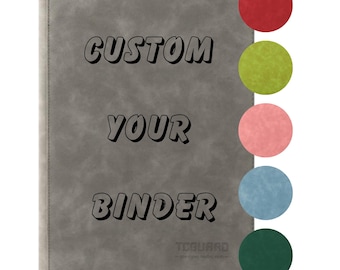 Custom Pokemon Binder, Custom Your Binder, One Piece, Yo gi oh, Lorcana TCG Binder, Custom Binder
