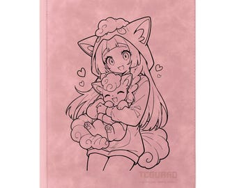 Lillie Vulpix Binder, Pokemon Binder TCG Binder, Custom Binder