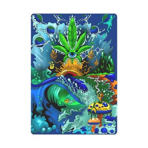 Pokerkarten, Weed, Marihuana, Cannabis, Toker, Blunt, Gelenk, Pot, Stoner, Geschenk für Stoner, Marihuana Spielkarten, Ganja Kartenspiel, 420