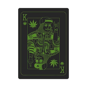 Pokerkarten, Weed, Marihuana, Cannabis, Toker, Blunt, Gelenk, Pot, Stoner, Geschenk für Stoner, Marihuana Spielkarten, Ganja Kartenspiel, 420