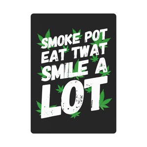 Pokerkarten, Weed, Marihuana, Cannabis, Toker, Blunt, Gelenk, Pot, Stoner, Geschenk für Stoner, Marihuana Spielkarten, Ganja Kartenspiel, 420