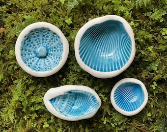 Seashell Altar Bowls, 4 Shapes and Assorted Size, Mermaids