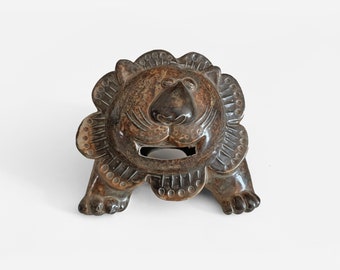 Otagiri Ceramic Stoneware Lion Bank Made in Japan