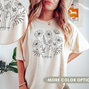 Subtle Anti-Trump Flowers Shirt (T-Shirt or Long Sleeves), Anti-Maga Floral Tee, FDT Merch, Feminist Gift, F*ck Donald Trump Subtle Democrat