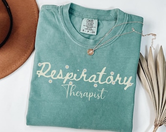 Comfort Colors® Respiratory Therapist Shirt, RT Tshirt, Pulmonology, Respiratory Therapy Shirt,RT Grad Gift, Pediatric Rt Shirt, NICU Rt,rrt