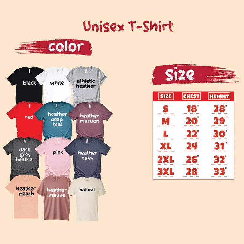 a large poster of different shirts and numbers