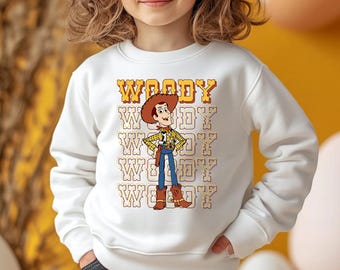 Woody Sweatshirt, Toy Story Woody Hoodie, Disneyland Family Trip Tees, Matching Holiday Disney Trip Shirts, Toy Story Fans Sweaters