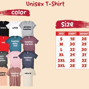 a large poster of a shirt size chart