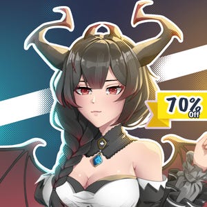 Custom Anime PFP Commission - Personalized Portrait Drawing for Unique Social Media Avatar & Profile Picture