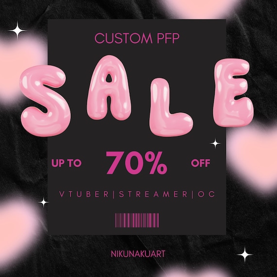 Custom Anime Profile Picture | Bust-Up PFP for VTuber, Streamer, or OC | Optional Animated PFP