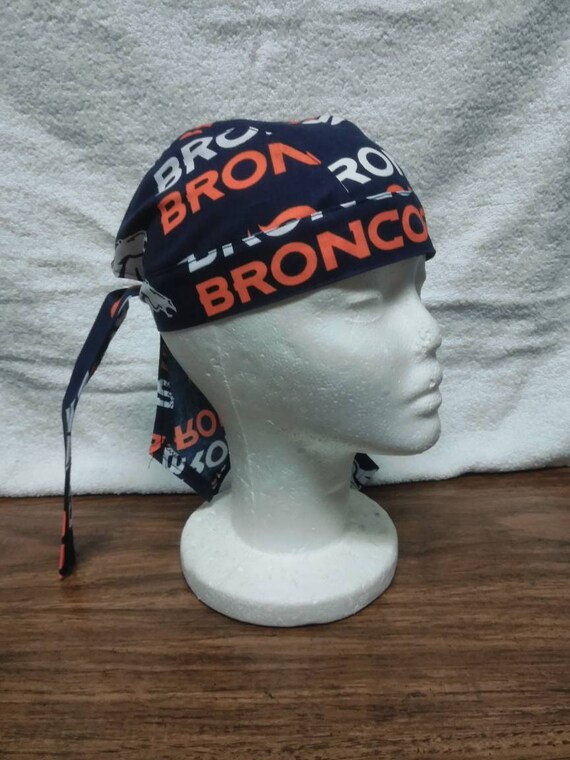 denver broncos skull cap