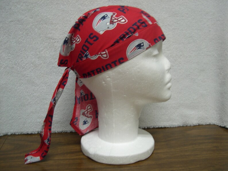 New England Patriots Skull Cap DoRag NEW Etsy