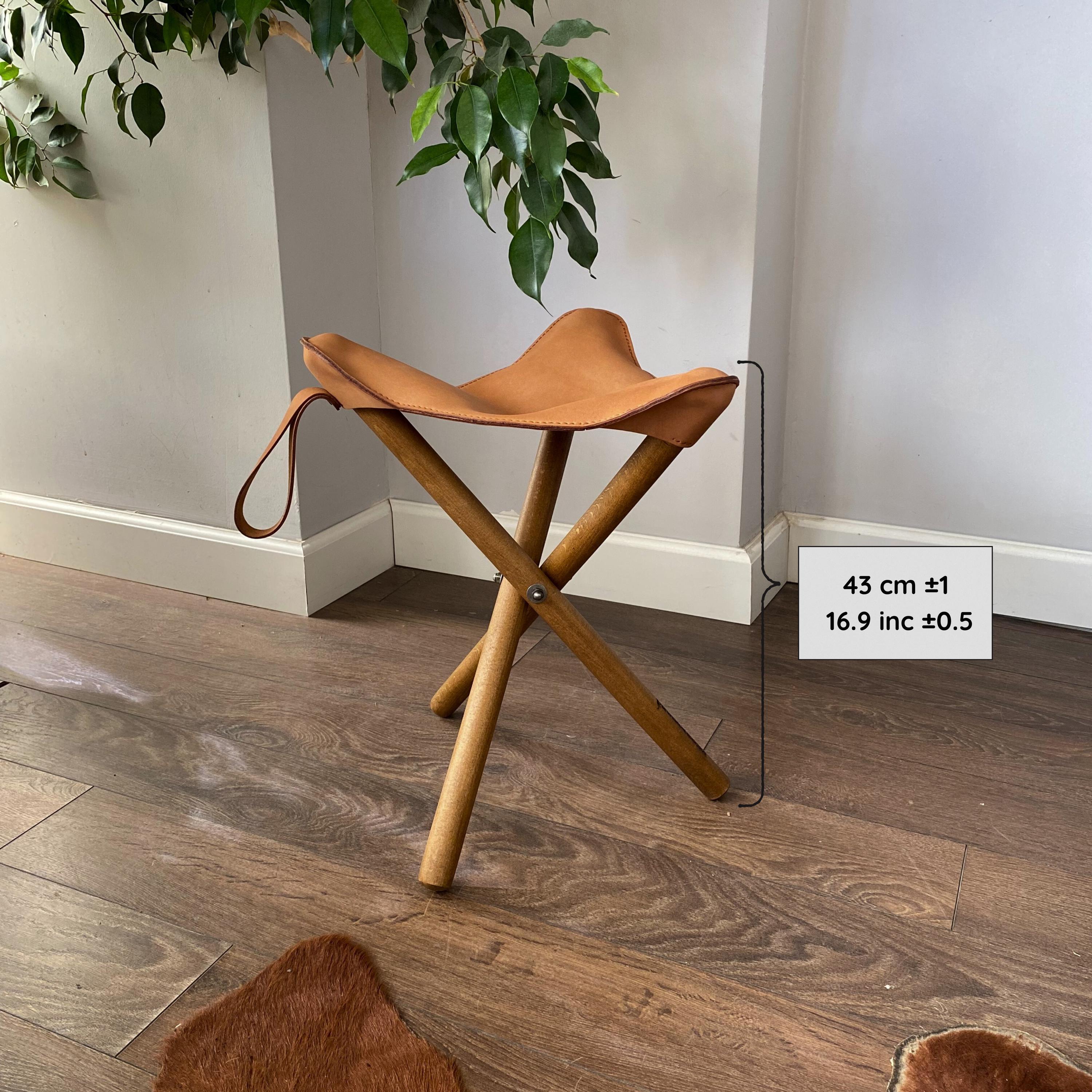 Marchepied Pliable en Bois Massif pour Enfants, Tabouret Portable pour