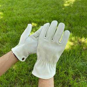 Handcrafted Real Leather Bushcraft Biker Gloves Perfect for Outdoor and Riding Fireproof Gloves Genuine Leather Durable Crud Gjöra Gloves