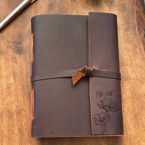 Journal en cuir fait main haut de gamme | Agenda vintage, Cadeau personnalisé, Carnet de notes en cuir personnalisé, Carnet de voyage rustique, Carnet de croquis