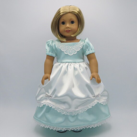 Fit For 18/'/' American Girl Black /& White Pleated Princess Dress Doll Clothes New