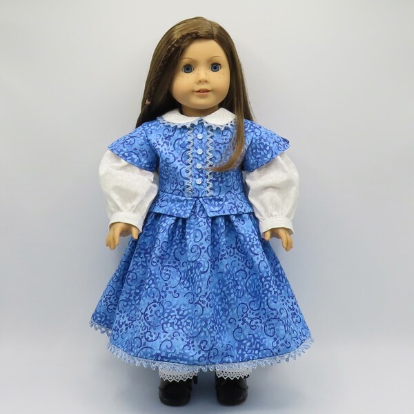 Civil War Doll Dress Etsy