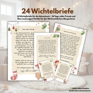 24 Secret Santa letters for Advent – 24 days full of joy and surprises!