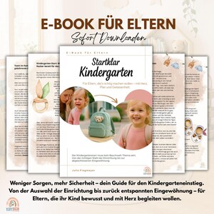 Startklar  Kindergarten - Der Elternratgeber rund um das Thema Kindergarteneinstieg | E-Book | Erziehung | PDF |