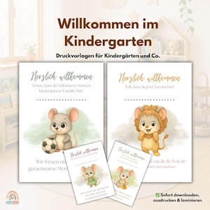 12 sjablonen Welkom bij de kleuterschool | Educator l Kinderdagverblijf PDF | kinderopvang