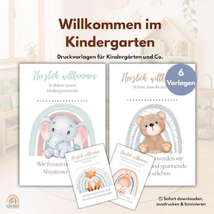 12 modèles Bienvenue à la maternelle | Éducatrice l Garderie PDF | assistante maternelle