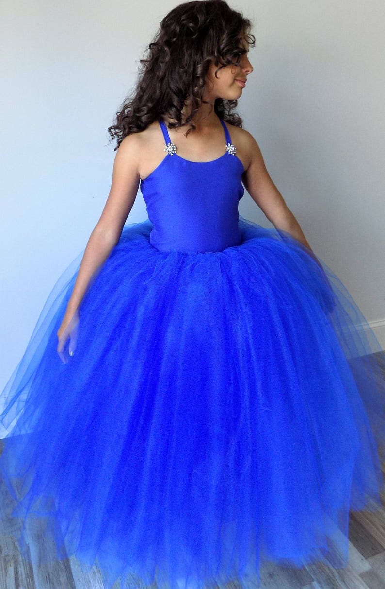 Boutique Tutu Royal Blue Adult Tutu Falda de Tul de tamaño