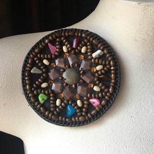 Boho Tribal Beaded Applique for Garments, Lyrical, Costumes, Handbags #12