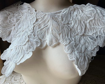 LIGHT IVORY Applique Lace for Lyrical Dance, Fairy Costumes, Garments IA