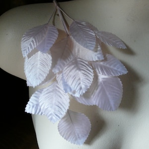 Pink Leaves Satin for Bridal, Boutonnieres, Headbands, Millinery, Corsages, Bouquets ML 41