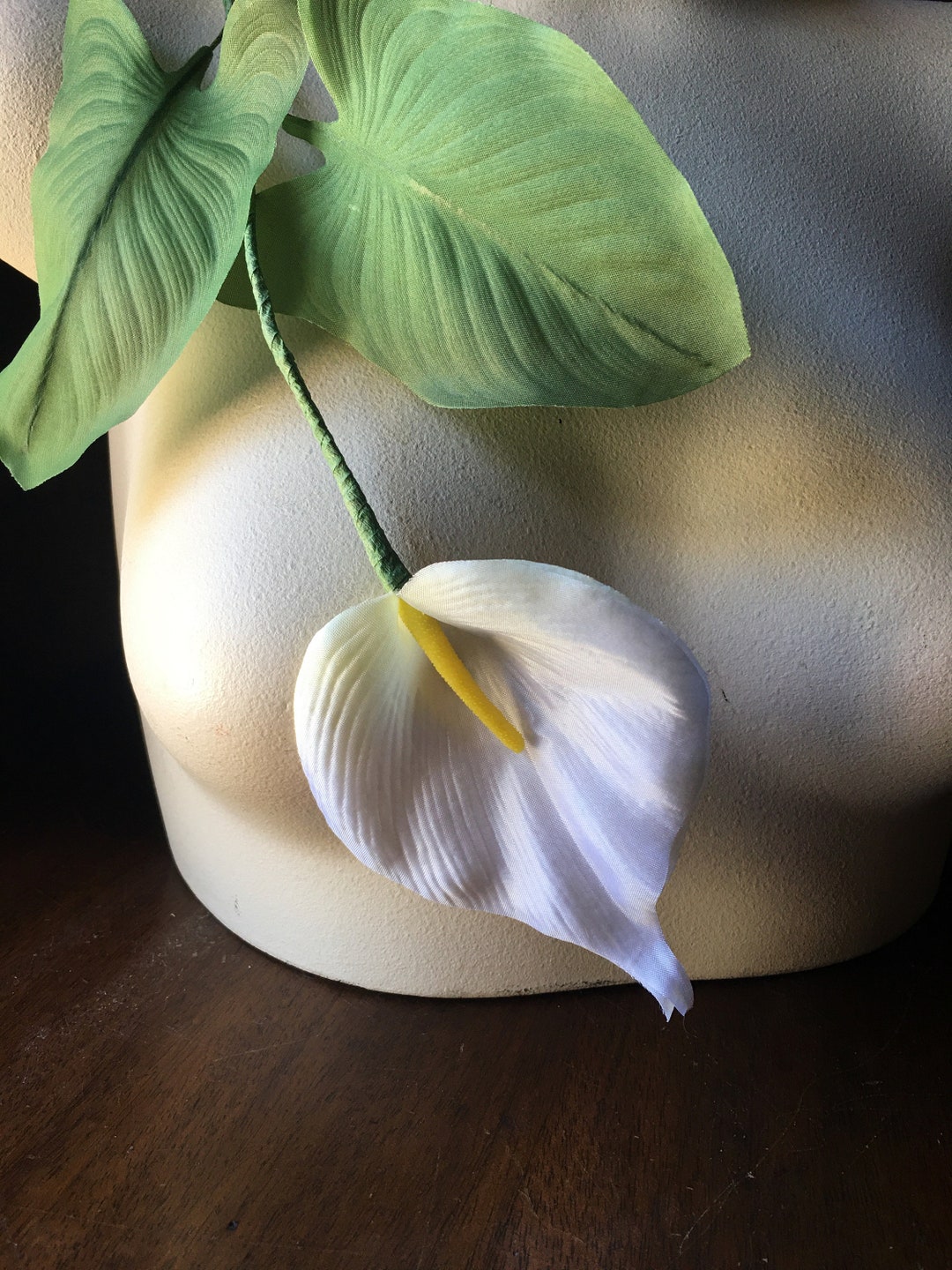 Flor de seda de lirio de cala vintage para sombreros de novia, decoración  del hogar o diseño de vestuario - Etsy México, image size:1080x1440