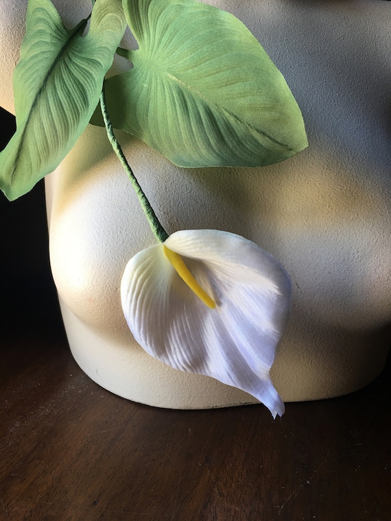 Blume Braut für Home Millinery Seide Lily Jahrgang Calla