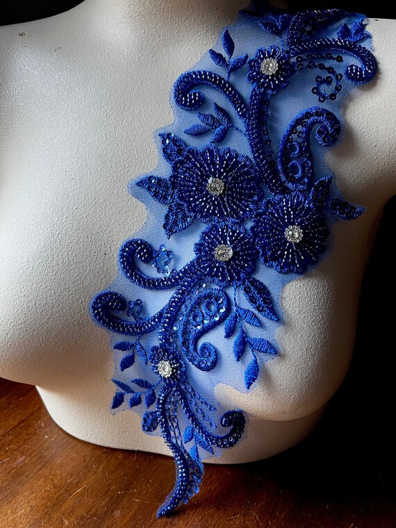 Bridal beaded clearance appliques