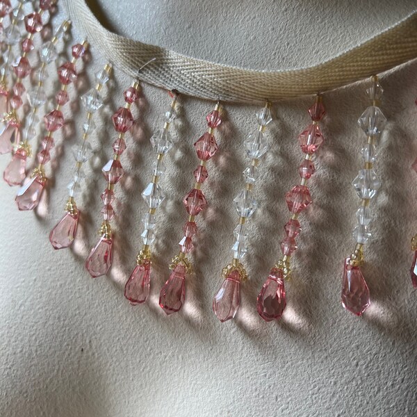 Beaded Fringe Trim Etsy