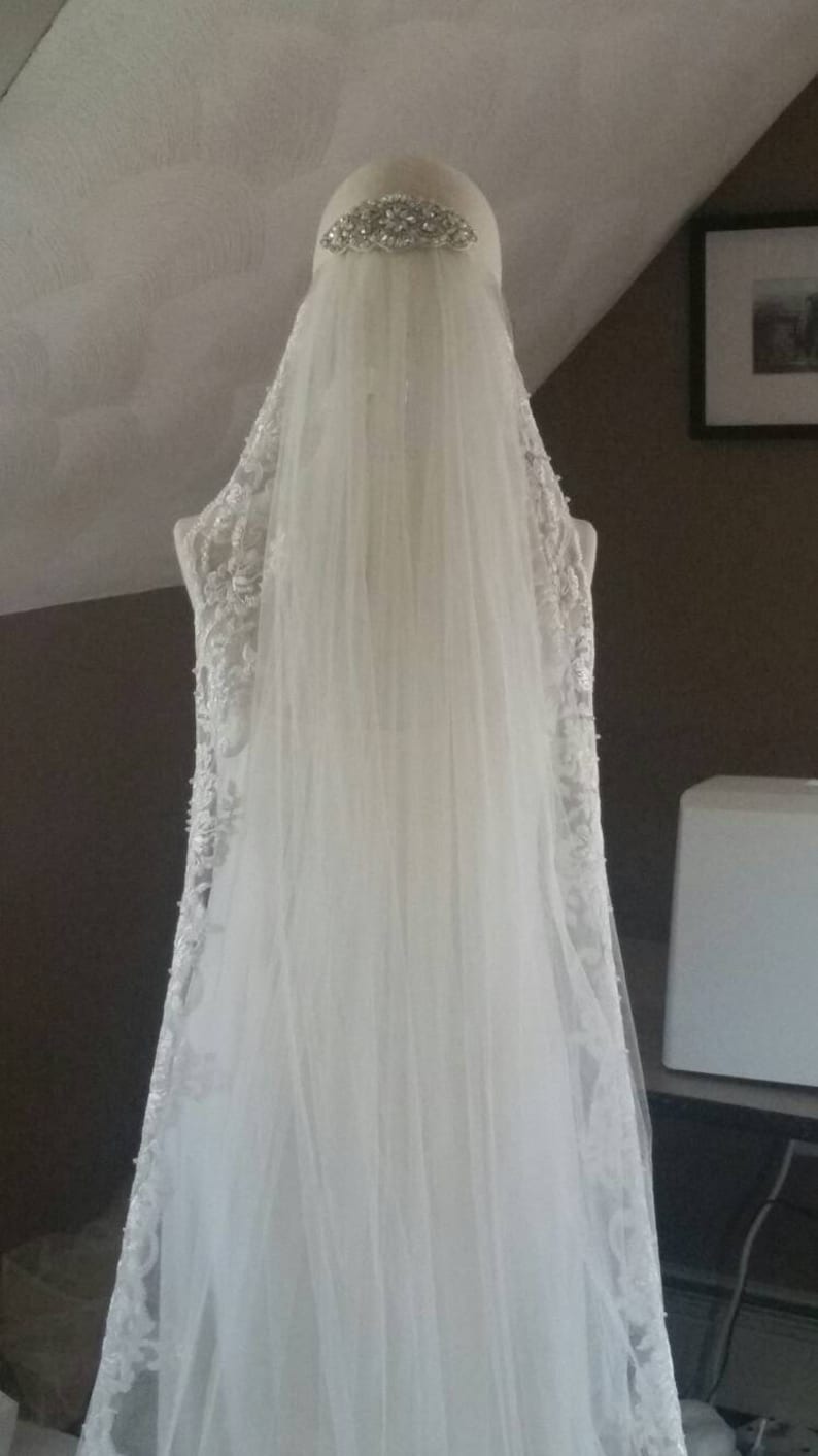 Gowns Ivory Silk Tulle Illusion from England 72 wide for Veils Garments
