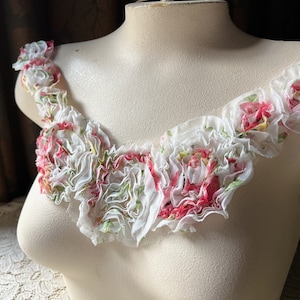 Chiffon Flower Applique for Costumes, Garments,  Headbands CA 33